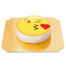 Küssender Emoji-Kuchen (Klein (6 Portionen))