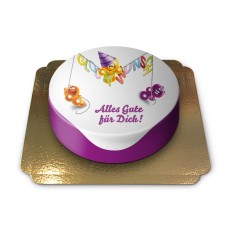 Gelini-Torte - alles Gute für dich! (Klein (6 Portionen))