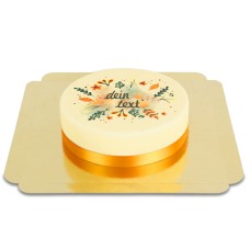 Kuchen mit Herbstschmuck (Klein (6 Portionen))