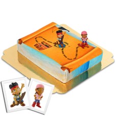 Piraten Jake &amp; Izzy auf Neverland Cake
