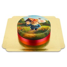 Winkender Gartenzwergkuchen (Klein (18 cm (6 Portionen)))