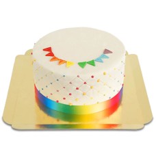 Pride Deluxe Kuchen - doppelte Höhe (Klein (12 Portionen))