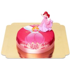 Prinzessinnentorte mit Ariel-Figur (Klein (6 Portionen))
