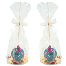 Blaue Rosenblätter Deluxe Cake Pops (10 Stück)