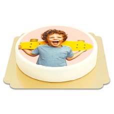 Round photo cake (Small(18 cm(6 servings)))