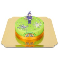 Teletubbie auf Blumenwiesenhauskuchen (Klein (6 Portionen))