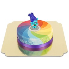 Trolle auf Regenbogenkuchen (Klein (6 Portionen))