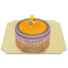 Winnie the Pooh auf Honeydukes Cake (Klein (6 Portionen))