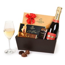 Godiva &amp; Bubbles mit Piper-Heidsieck