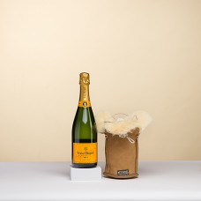 Kywie Champagnerkühler &amp; Veuve Cliquot Brut, 75cl