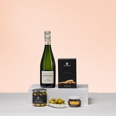 Leon &amp; Lucien Champagner und herzhafte Snacks