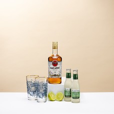 Bacardi Dark &amp; Stormy Geschenkbox
