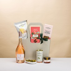 Gourmet-Picknicktasche mit Roséwein nach Deutschland verschickt