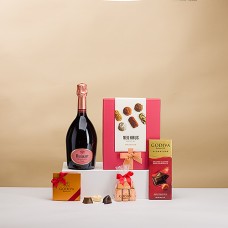Ruinart Rosé-Champagner mit Trüffeln und Schokolade