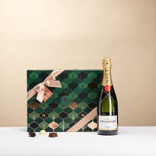 Neuhaus Winter Premium Box mit Moët & Chandon