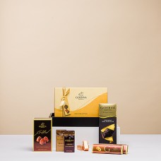 Godiva Geschenktablett in Schwarz und Gold