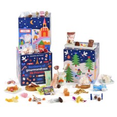 Adventskalender mit Süßigkeiten und Leckereien aus Frankreich (Der Gourmet-Kalender)