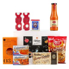 Geschenkbox mit Spezialitäten aus Spanien