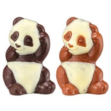 Pandas Voisin aus dunkler und Milchschokolade
