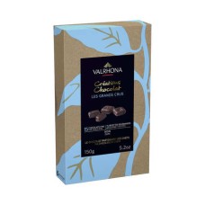 Geschenkbox aus feiner dunkler Schokolade – Valrhona