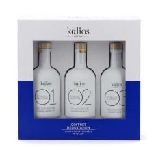 Geschenkbox mit 3 extra nativen griechischen Olivenölen