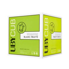 Trockener weißer UBY Cub Bag in Box 5L