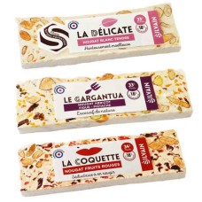 3 Silvain-Nougatriegel-Sortiment
