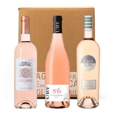 Kiste mit 3 Roséweinen aus dem Südwesten Frankreichs