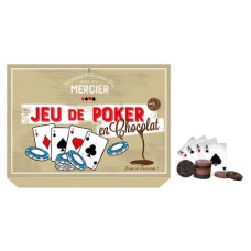 Schokoladen-Pokerspiel