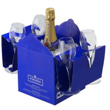 Royal Pommery Brut Champagnerbox und 4 Flöten