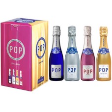 Pop Champagner 4 gemischte 25cl-Flaschen