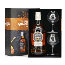 Angostura 1919 Rum-Geschenkbox mit 2 Gläsern