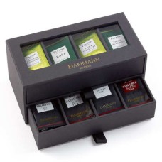 Geschenkbox "24/24" - 56 Teebeutel Dammann Freres (Box 2 Schubladen (56 Beutel))