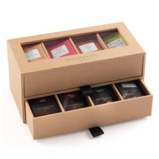 Bastel-Geschenkbox "7/7" - 56 Teebeutel Dammann Freres