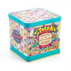 Sortiment kleiner Harlekin-Calissons Le Roy Ren – Metallbox