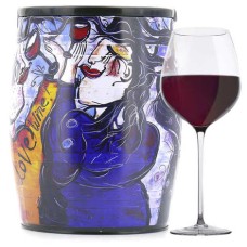 Puech Haut Le Benjamin Rotwein in einer Bib'Art - Emilie Teillaud