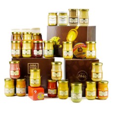Adventskalender 24 Senfsorten Maison Fallot (Der Gourmet-Kalender)