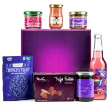 Die schöne lila Box