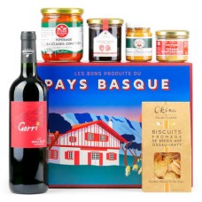 Geschenkbox mit Baskenland-Köstlichkeiten