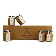 Geschenkset mit 5 Gläsern Bio-Honig aus Madagaskar