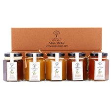 Sammel-Geschenkset mit 5 Bio-Honigen aus Madagaskar