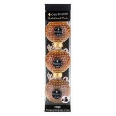 Sammlung von 3 Old St Andrews Whisky – Golfballflasche 40 %