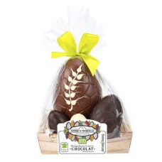 Die Bio- und Fairtrade-Schokoladeneierkiste