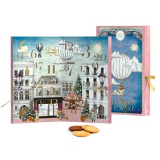 Adventskalender mit Shortbread-Keksen aus Sarthe - Sammlung 1670 Marquise de Sable (450g Kalender)