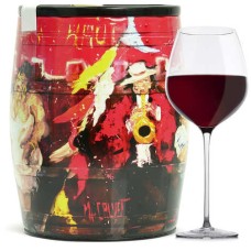 Bib'Art Michel Calvet Rotwein Le Benjamin de Puech Haut