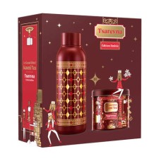 Bio-Tsarevna-Geschenkset mit Kusmi-Teeflasche