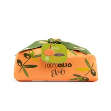 Panettone-Riegel mit Olivenöl, Orange und Schokolade