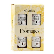 Set mit 4 Confits für Käse