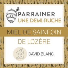 Patenschaft für einen halben Bienenstock aus Lozère: Esparsettenhonig – Ernte 2025