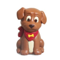 Milchschokoladenhunde (Der Hund mit dem gelben Schal 170g)